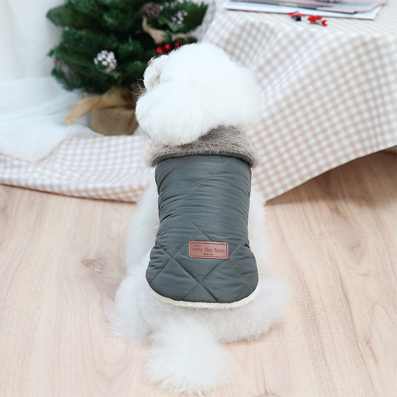 Puppy Clothes Cotton-padded Jacket: The Ultimate Winter Wear for Your Furry Friend