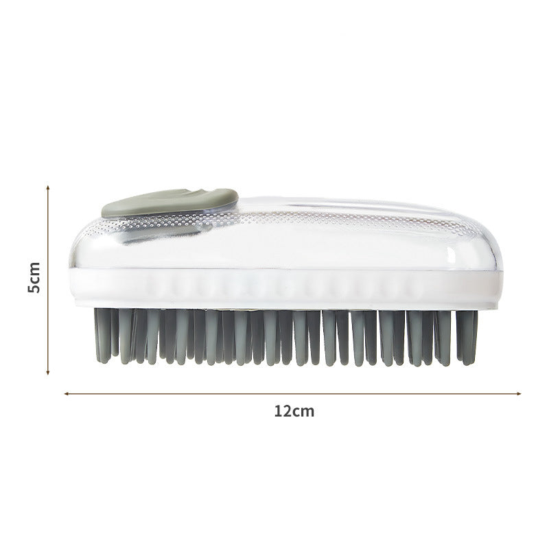 Enhance Your Pet's Bath Time with Our Silicone Bath Brush