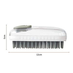 Enhance Your Pet's Bath Time with Our Silicone Bath Brush