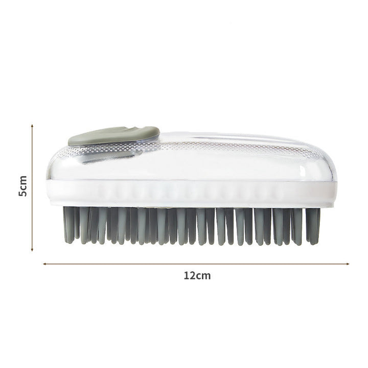 Enhance Your Pet's Bath Time with Our Silicone Bath Brush