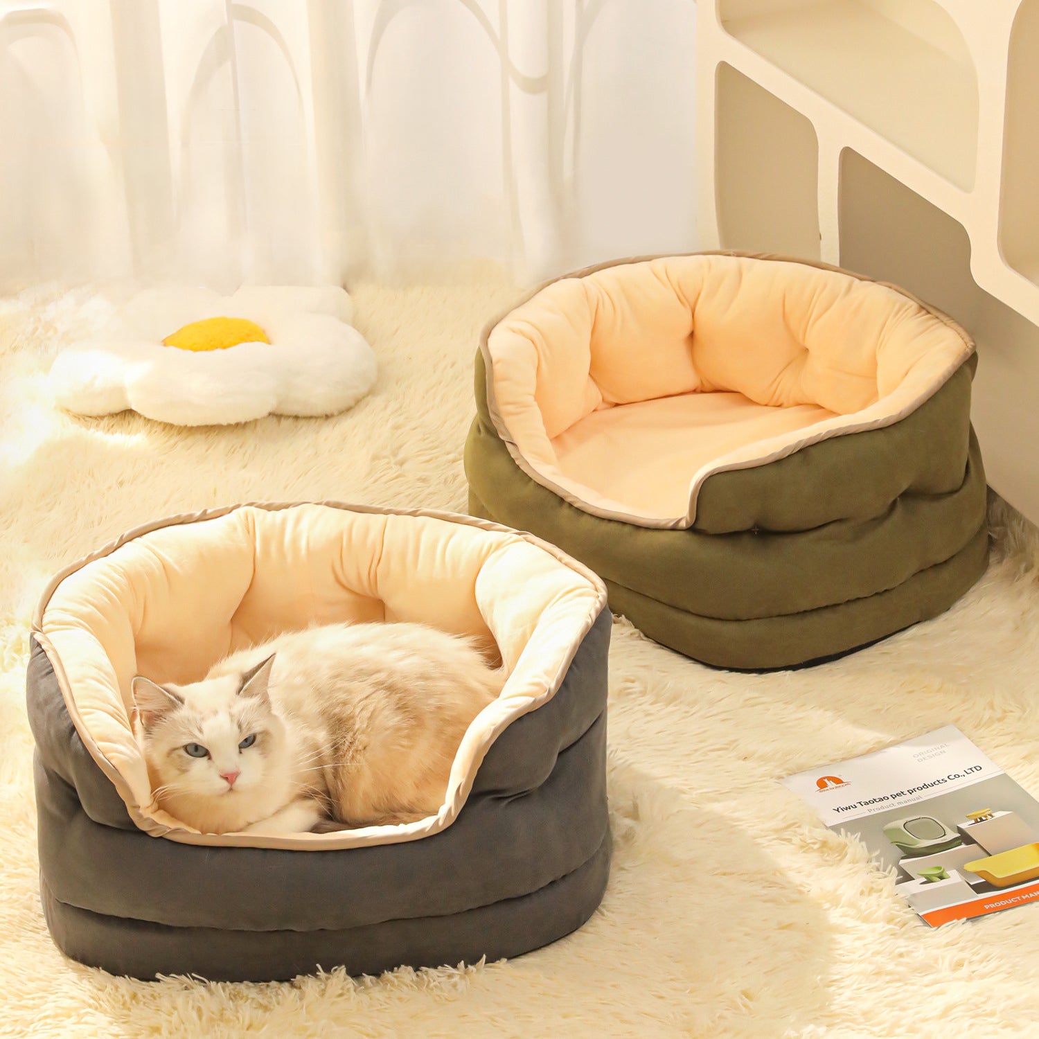 Pet Dog Sofa Bed Provides Warmth