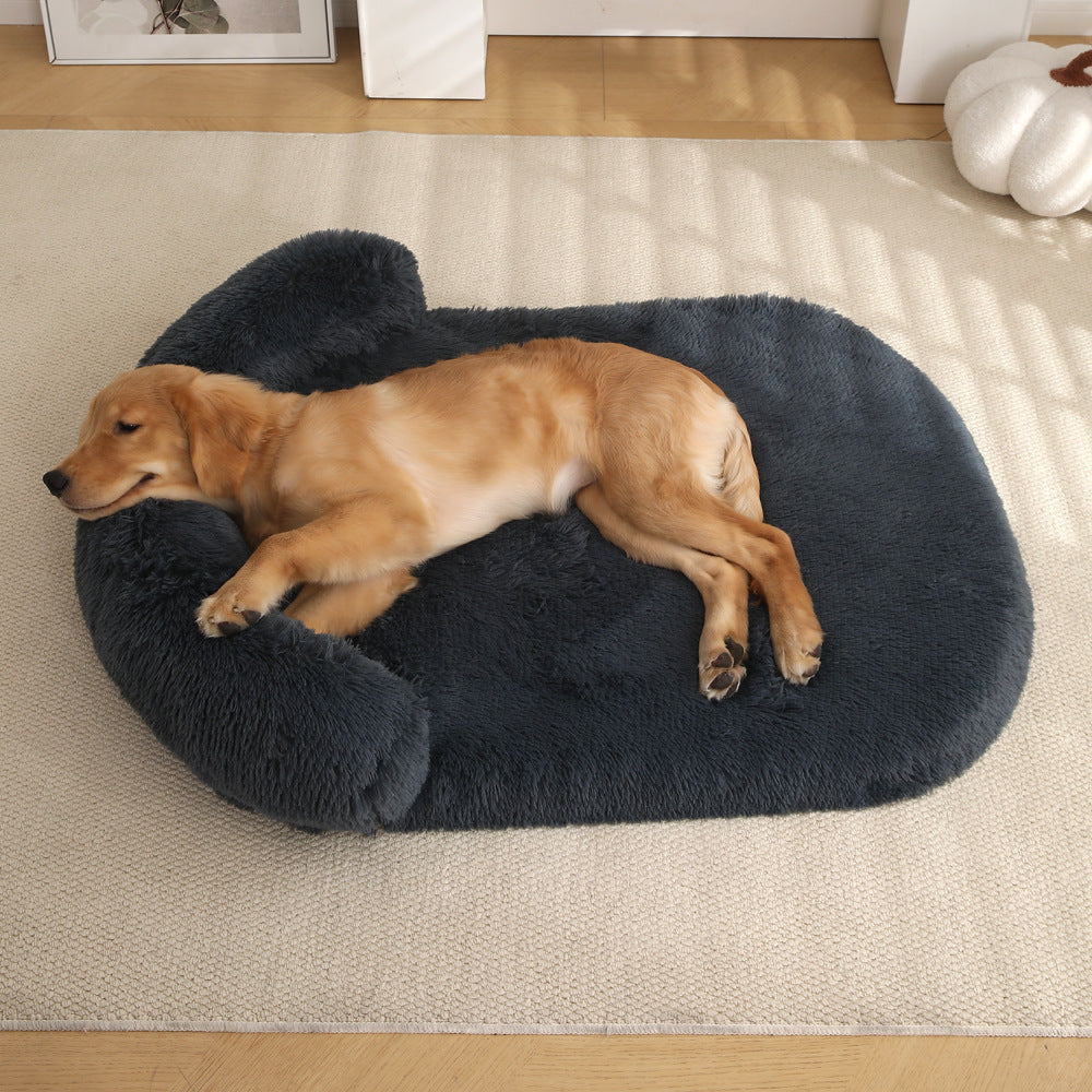 Plush Pet Bed Warm Cushion