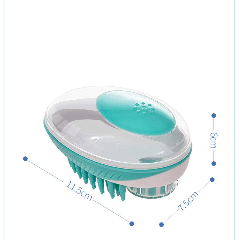 Pet Bath Brush Massage Brush Hair