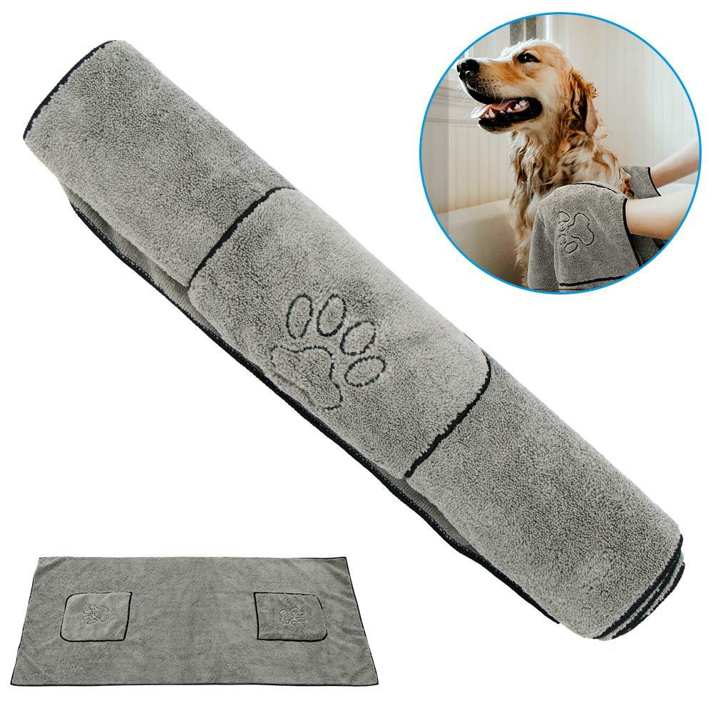 Super Absorbent Dog Bathrobe Bath Towel