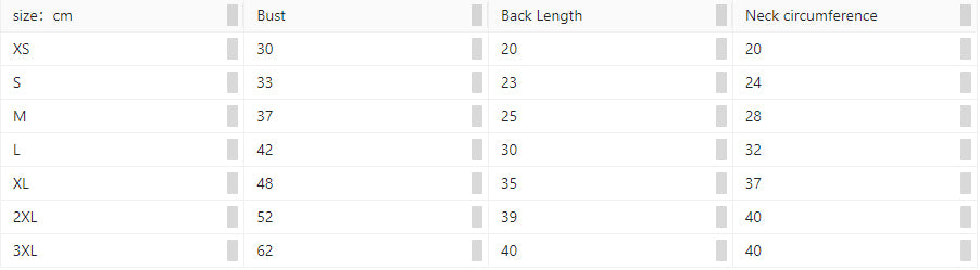 Teddy Pet Jacket Zipper Coat