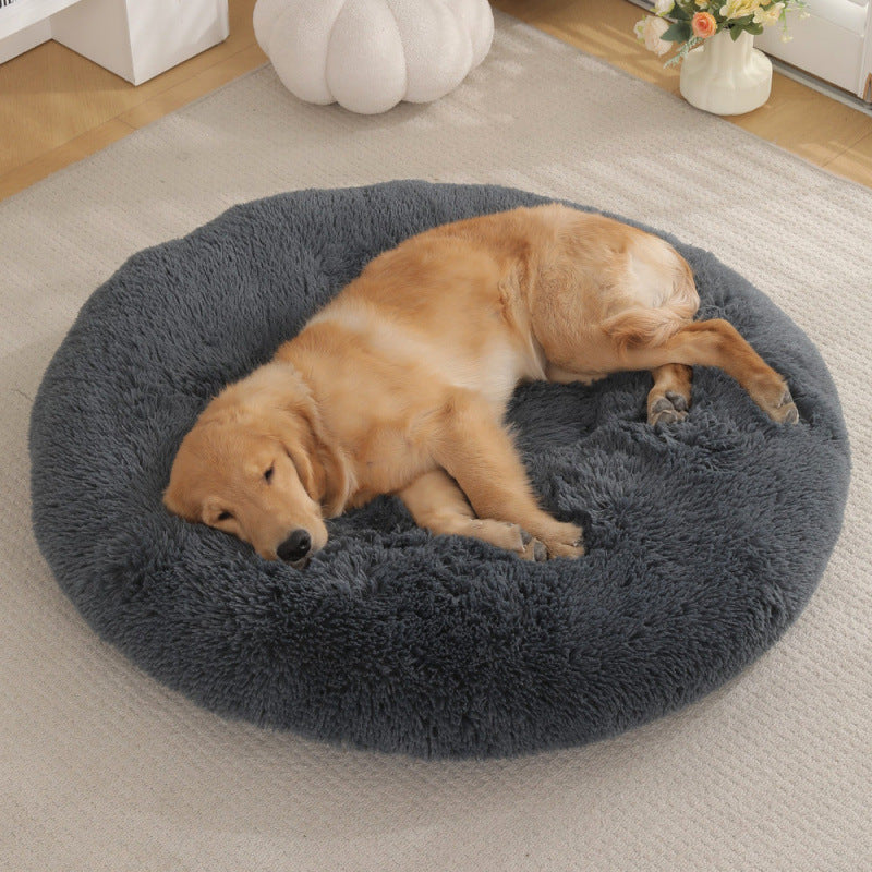 Plush Warm Sleep Dog Bed