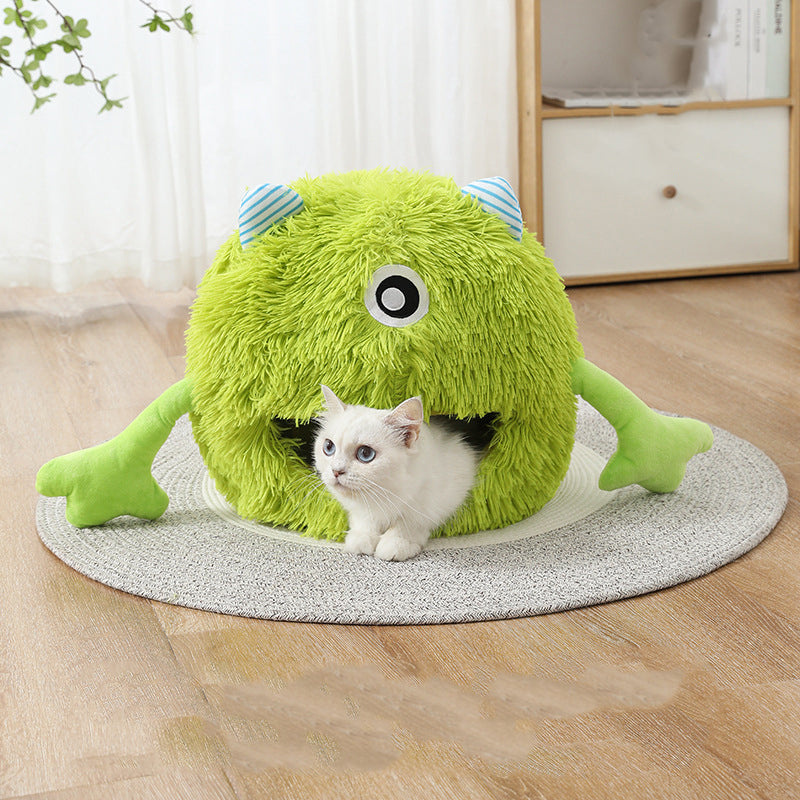 Monster Cat Hide Away Bed