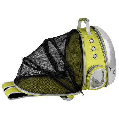 Portable Pet Puppy Backpack Carrier Bubble