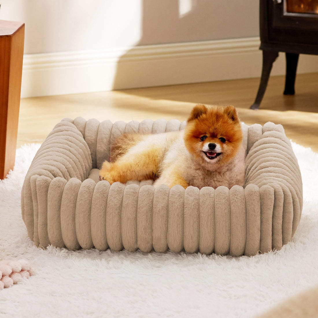All-season Warm Plush Pet Bed