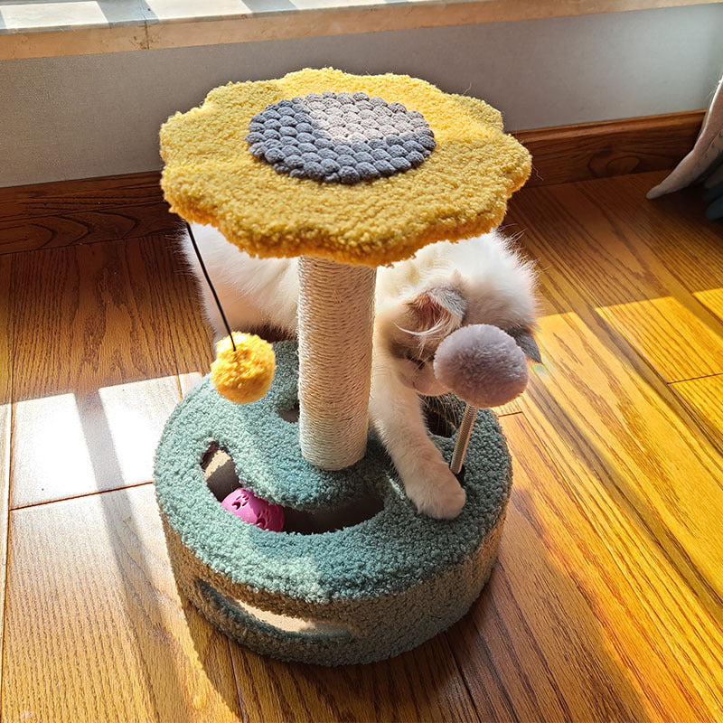 Flower Cat Tree Station