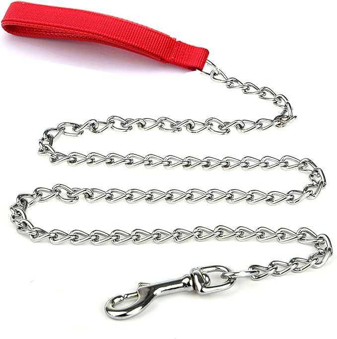 Heavy Duty Metal Dog Leash Chew Proof