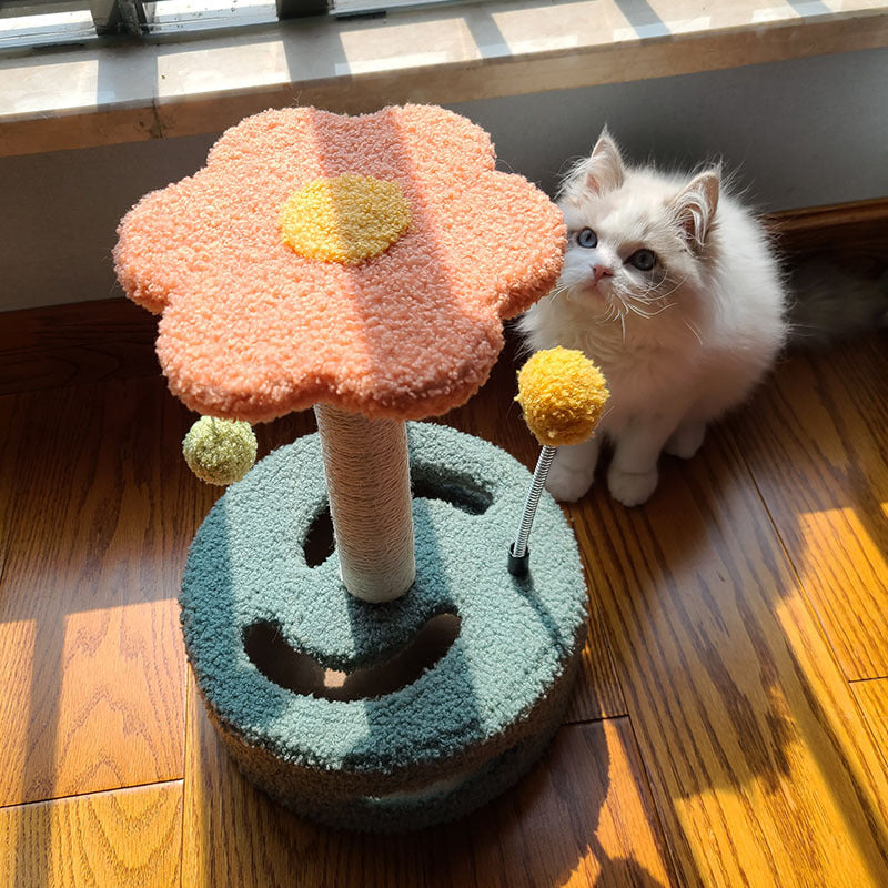 Flower Cat Tree Station