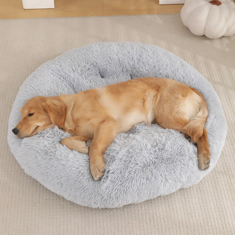 Plush Warm Sleep Dog Bed