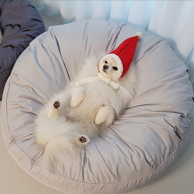 Pet Moisture-proof Dust Proof Round Bed