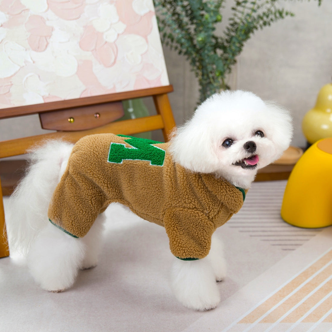 Four Legs Fluffy Jacket Pet Clothing