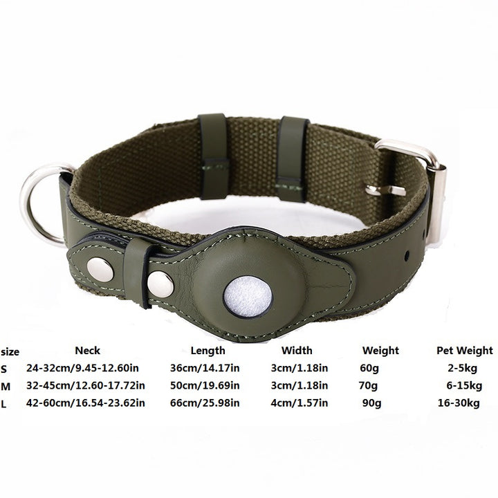 Tracking Airtag Dog Collar Pet Leash