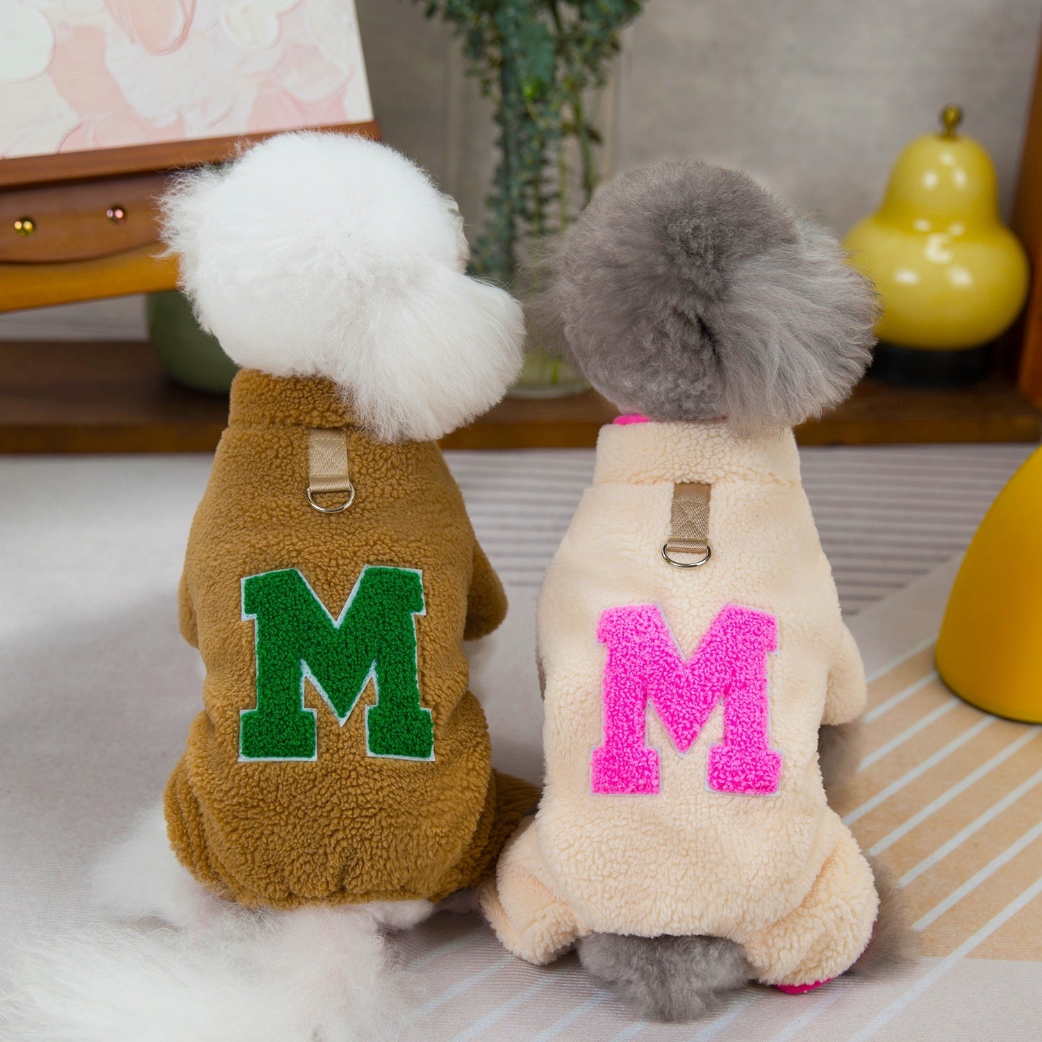 Four Legs Fluffy Jacket Pet Clothing