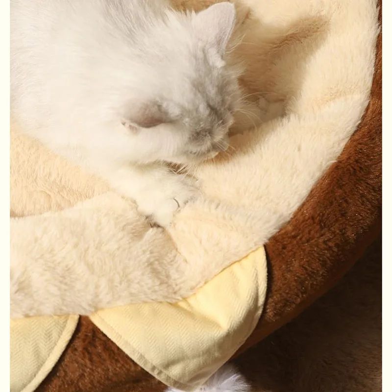 Cats Sofa Dogs Bed Round Cat Pad