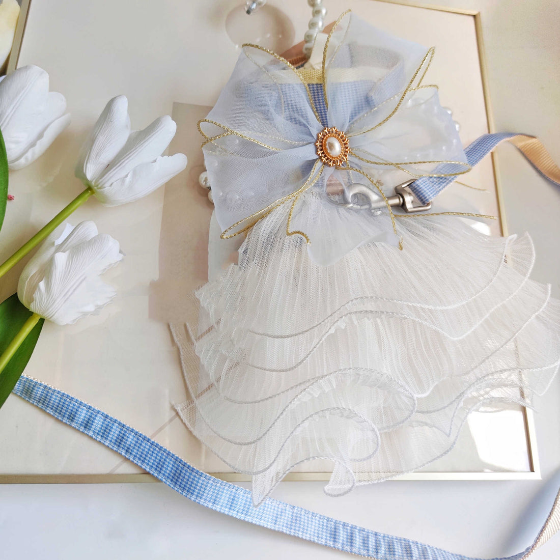 Layers Of Yarn Pet Leash Cat