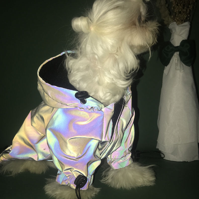 Pet Reflective Cotton Jacket Rash Coat