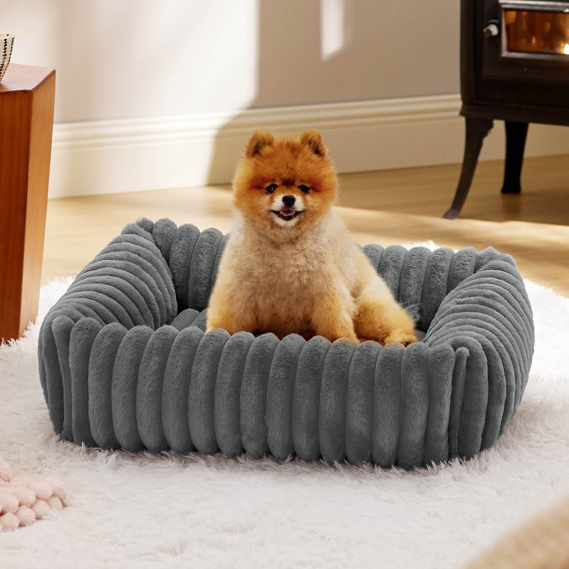All-season Warm Plush Pet Bed