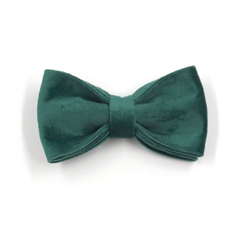 Green Velvet Dog Leash Pet Collar