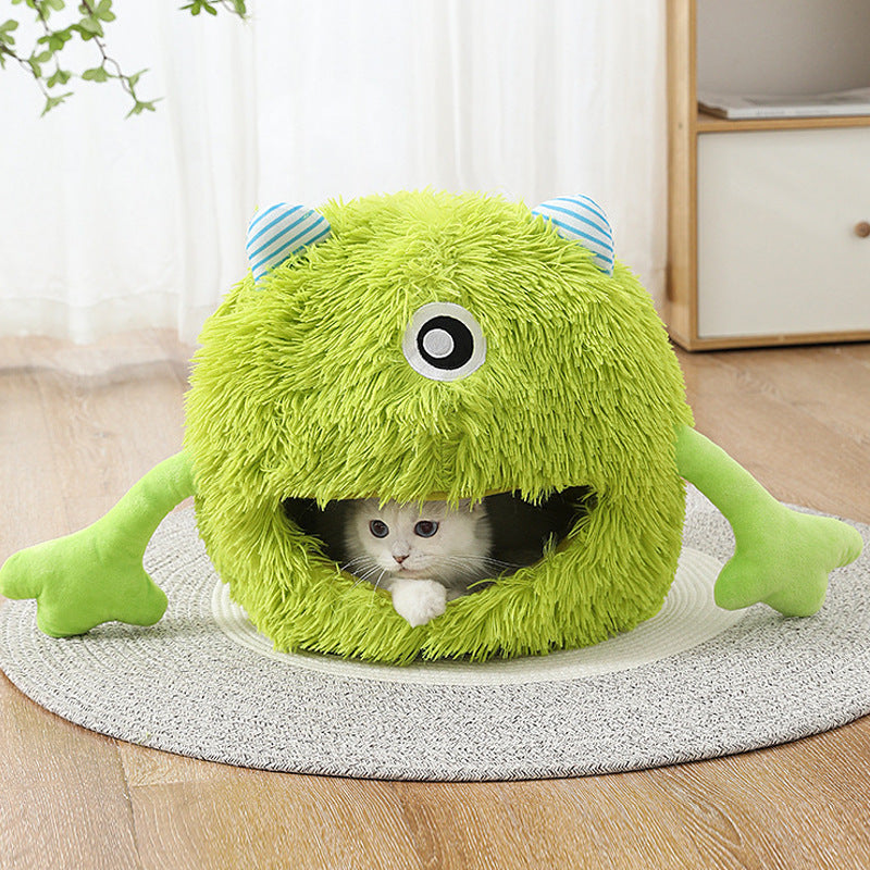 Monster Cat Hide Away Bed