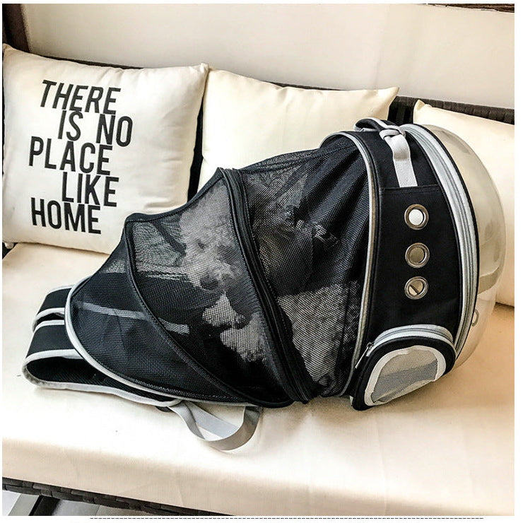 Portable Pet Puppy Backpack Carrier Bubble