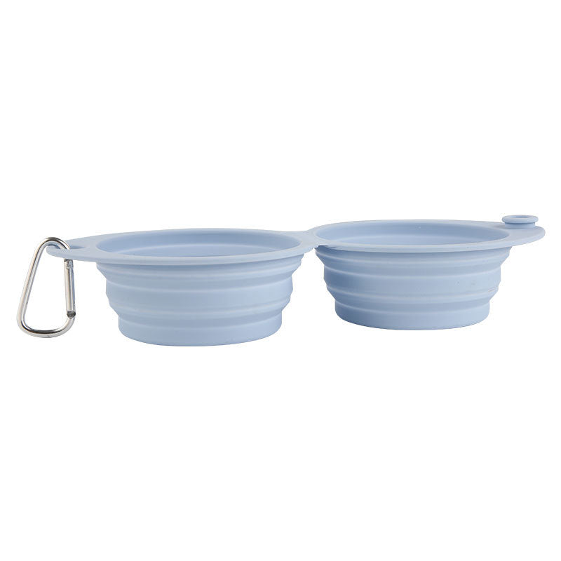 Pet Silicone Foldable Bowl Outdoor Feeding