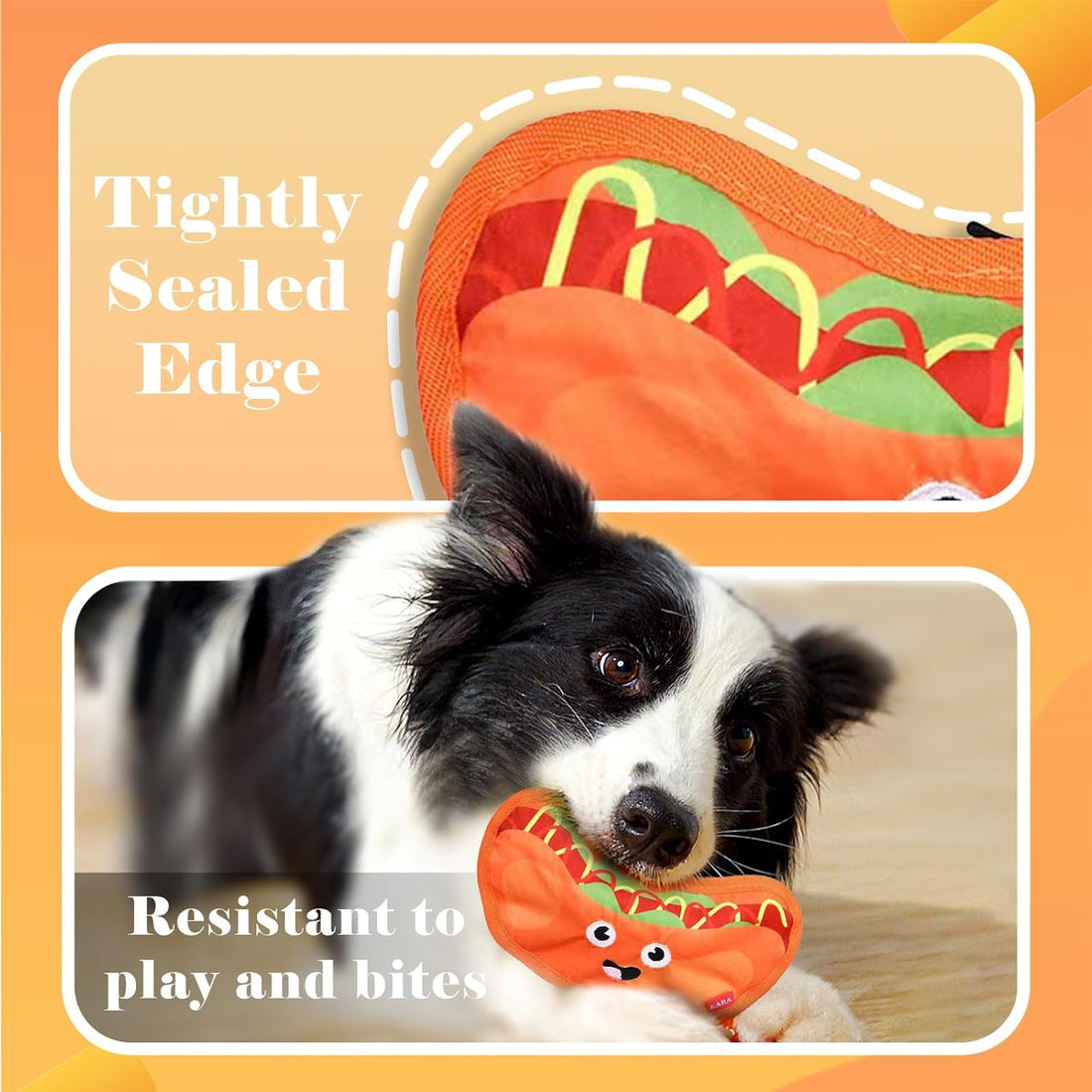 Crinkle Dog Toys Squeaky Dog Toys