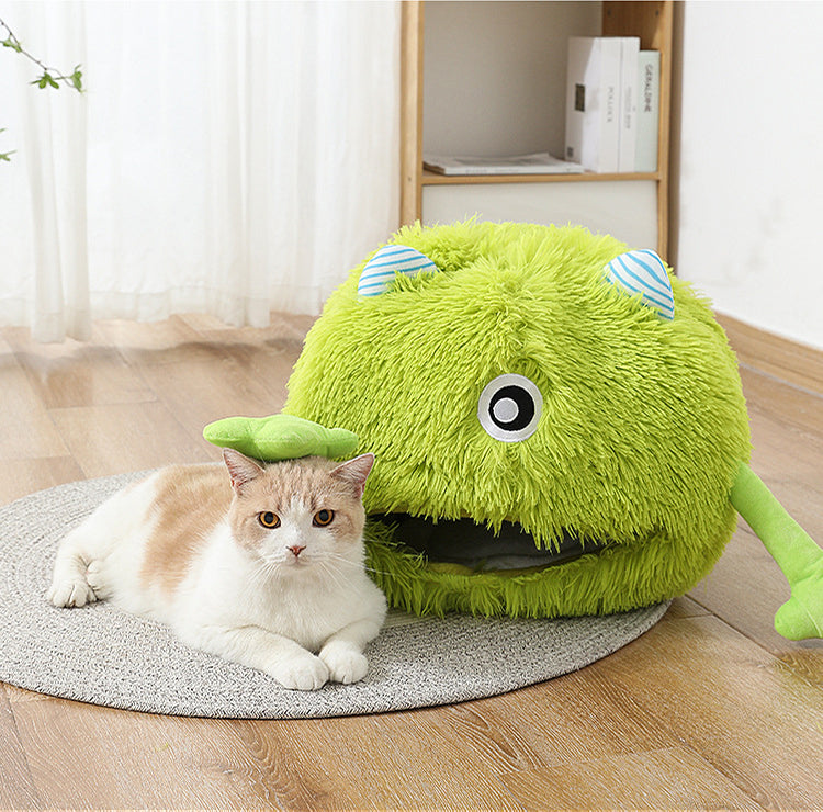 Monster Cat Hide Away Bed