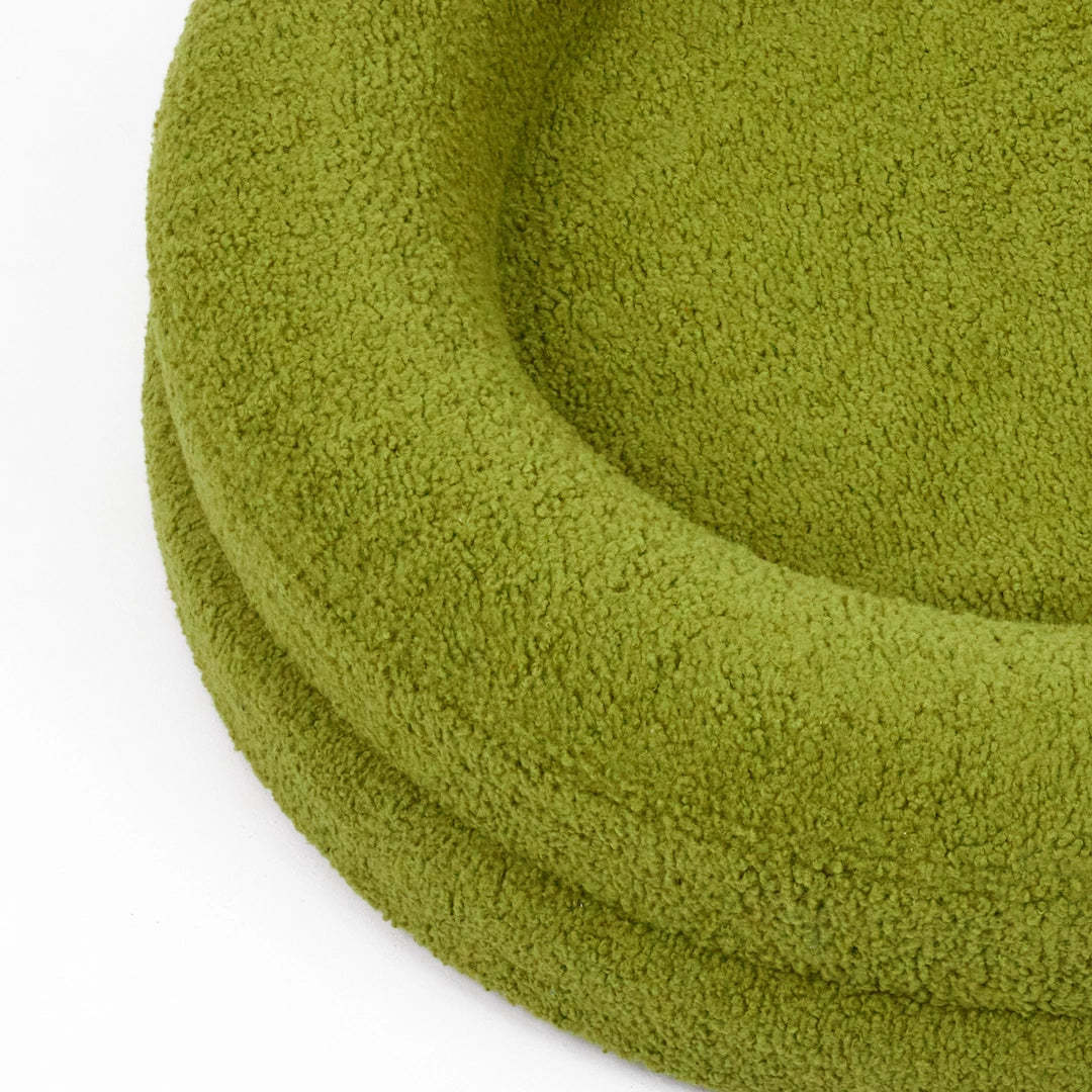 Solid Color Leisure Pet Round Bed