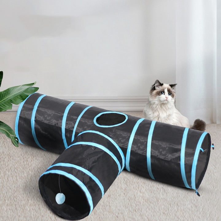 Cat Tunnel Foldable Pet Path Cat Toys