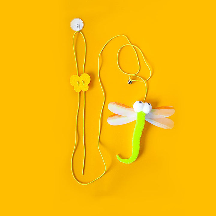 Pet Felt Toys Retractable Catnip