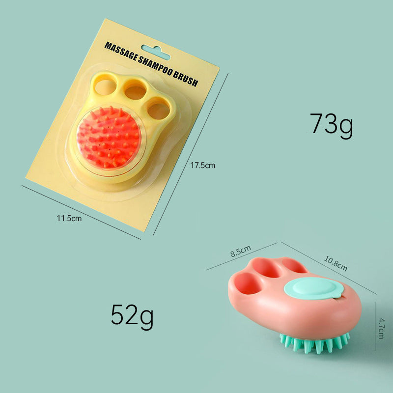 Cat Claw Bath Brush Pet Dog Bath Artifact