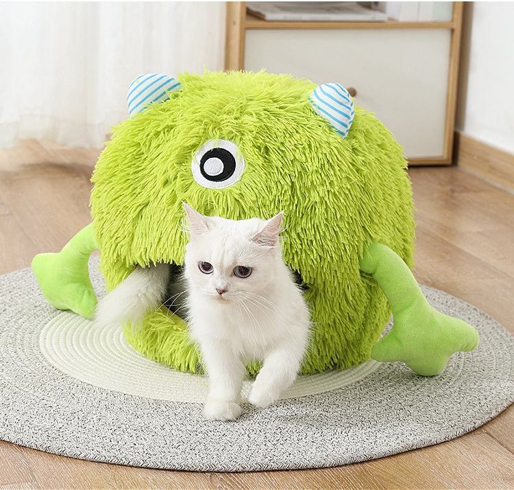 Monster Cat Hide Away Bed