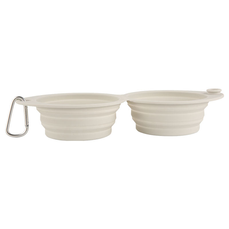 Pet Silicone Foldable Bowl Outdoor Feeding